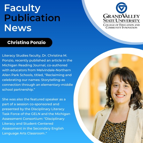 Dr. Christina Ponzio is a Featured Speaker and Published Author